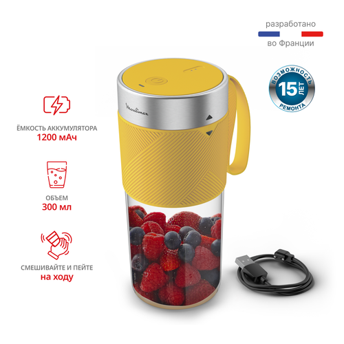 Портативный блендер Moulinex Lightmix LM1C0210