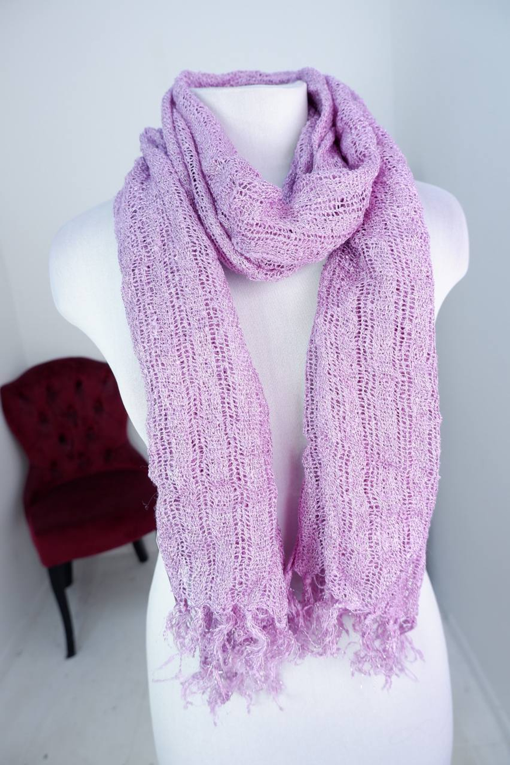 Шарф красивого оттенка