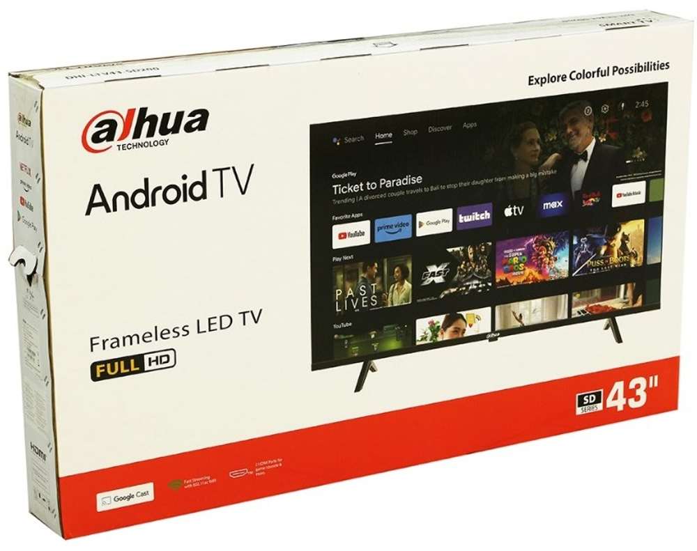 Телевизор Dahua DHI-LTV43-SD200 109 см черный