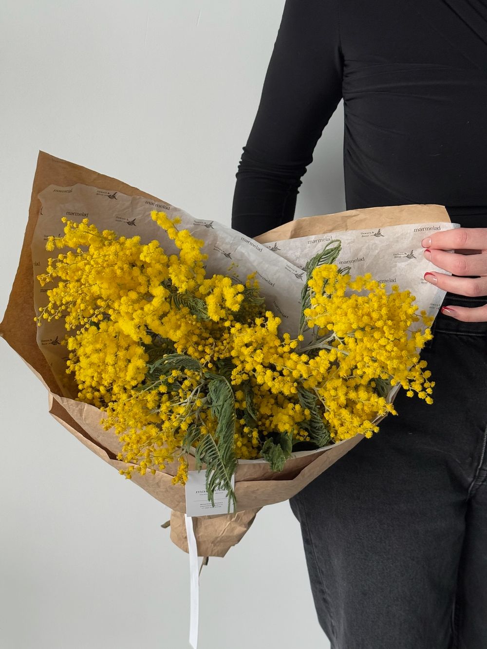 Букет из мимозы