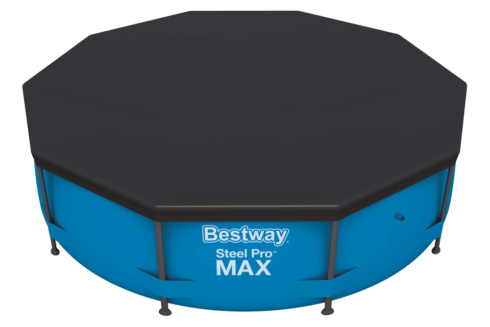 Тент для каркасного бассейна Steel Pro Frame Pools 305 см (d 335см) (Bestway 58036 BW)