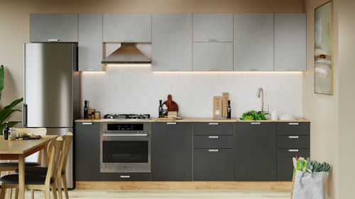 Кухонный гарнитур «Гранита» №1