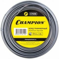 Корд триммерный Champion Aluminium 3.0 мм x 28 м, С7036 (круг)