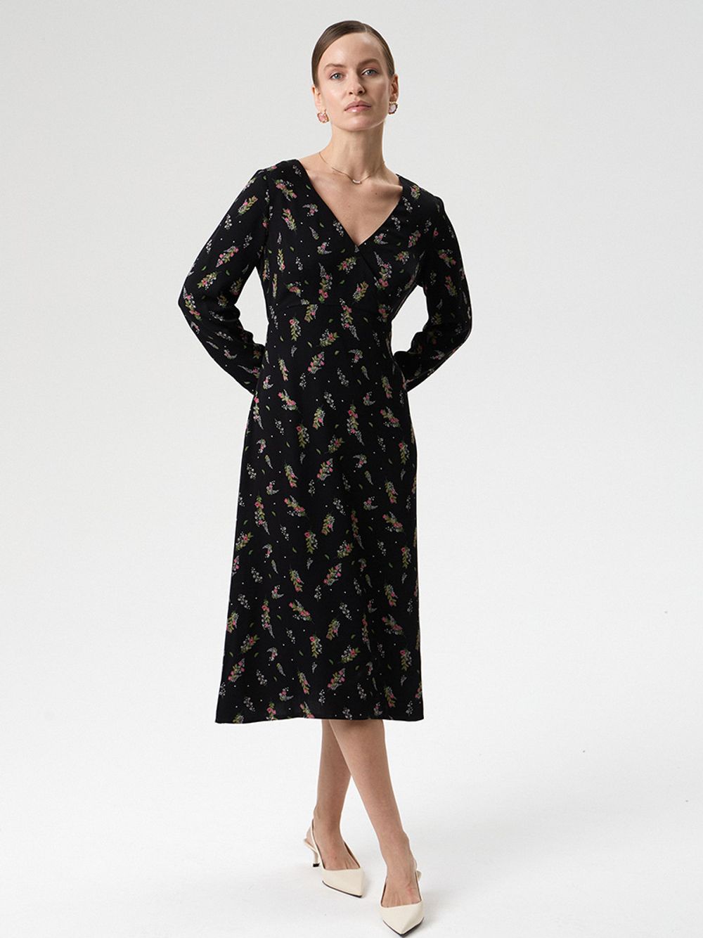 Платье Верона черная