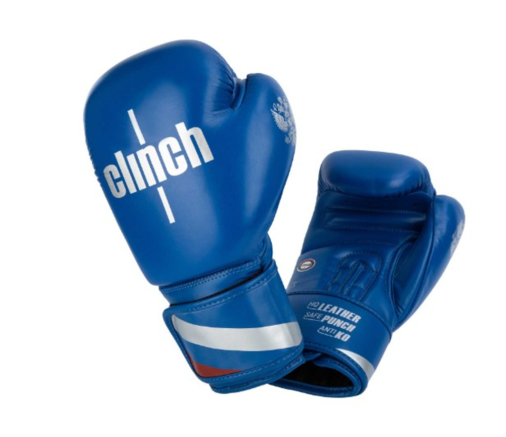 C111 Перчатки боксерские Clinch Olimp синие