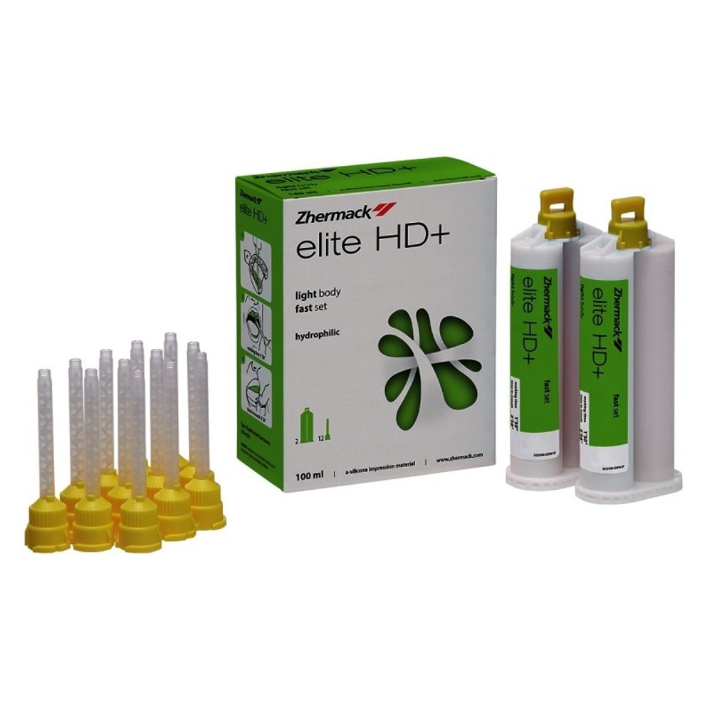 Elite HD + Light Body Fast Set / Элит Лайт Боди Фаст сет (50 мл + 50 мл) Zhermack