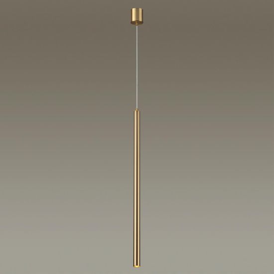 4374/3L HIGHTECH ODL23 311 золото/металл Подвесной светильник (база для встройки в комплекте) IP20 LED 3W 237Лм 3000K FIANO