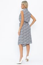 Платье Хьюми (черное/цветы) П13936-35М LT Collection