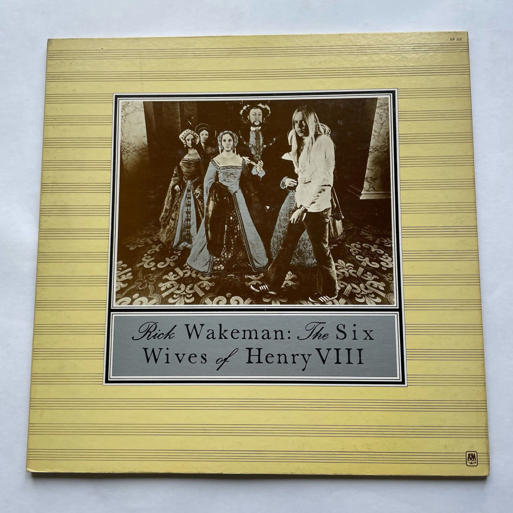 Винтажная виниловая пластинка LP Rick Wakeman The Six Wives Of Henry VIII (Япония 1975) (Без Оби) Catherine Of Aragon