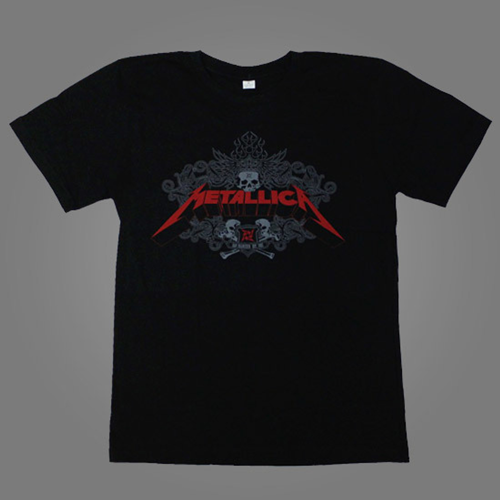 Футболка Metallica Череп в короне
