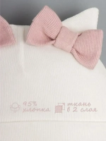 Шапка для девочки осенняя с ушками