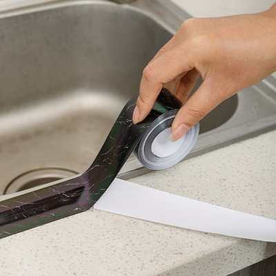 Лента бордюрная для ванн и раковин 38мм*3,2м, самоклеящаяся, арт.BZ-9308//6920240620469//3919108000