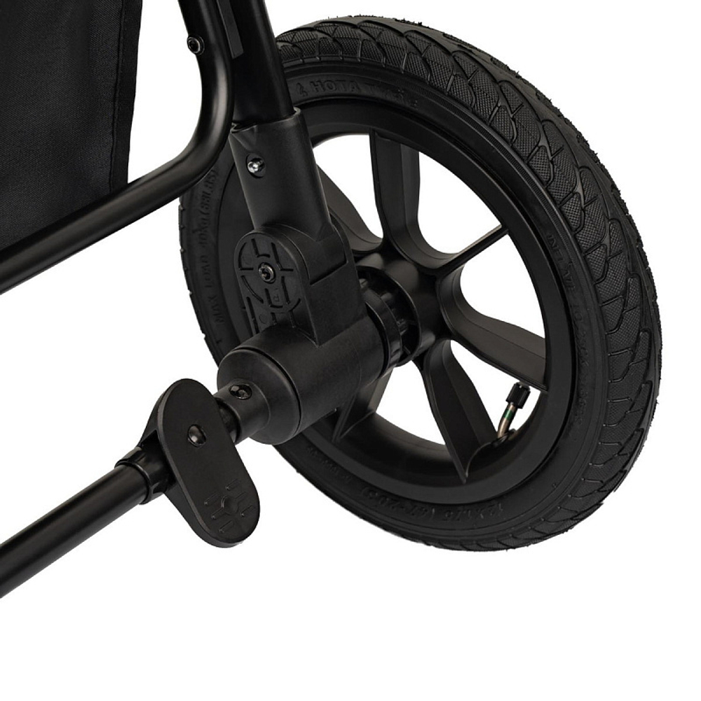 Детская прогулочная коляска Indigo Epica XL Air с сумкой 2025 черный