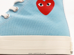 Кеды Comme des Garsons x Converse Chuck Taylor 1970s High