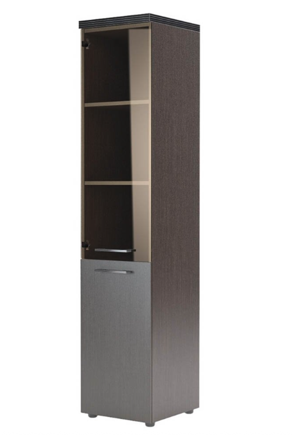 Стеллаж узкий со стеклом Торр (TORR)