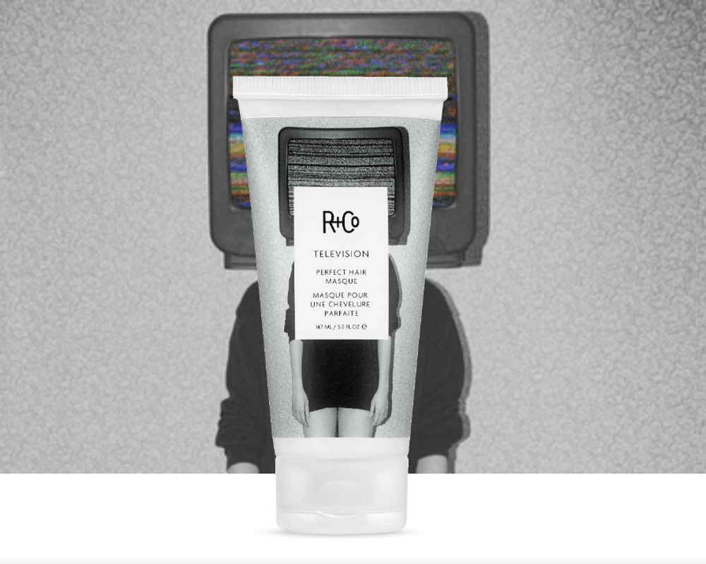 R+Co TELEVISION Perfect Hair Masque/ПРЯМОЙ ЭФИР маска для совершенства волос, 147мл