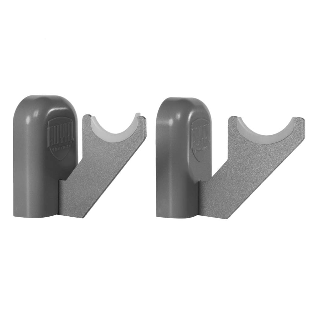 Комплект настенных регулируемых кронштейнов Royal Thermo Design 80, серебристые