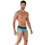 Мужские трусы слипы бирюзовые Clever TECHNIQUES BRIEF 079807