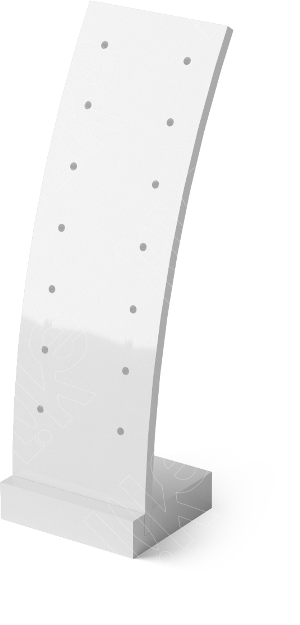 Подставка акриловая для пусет/отверстия/ПЭТ карман