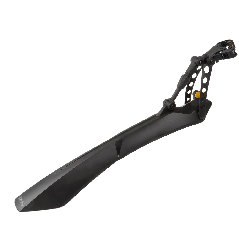 Крыло 5-385071 пластик. 26"-29" MUD MAX QR.R II заднее б/сьемное, на подседельный штырь Ø24-36мм, черное M-WAVE