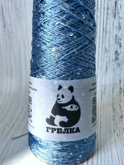 Пряжа с пайетками