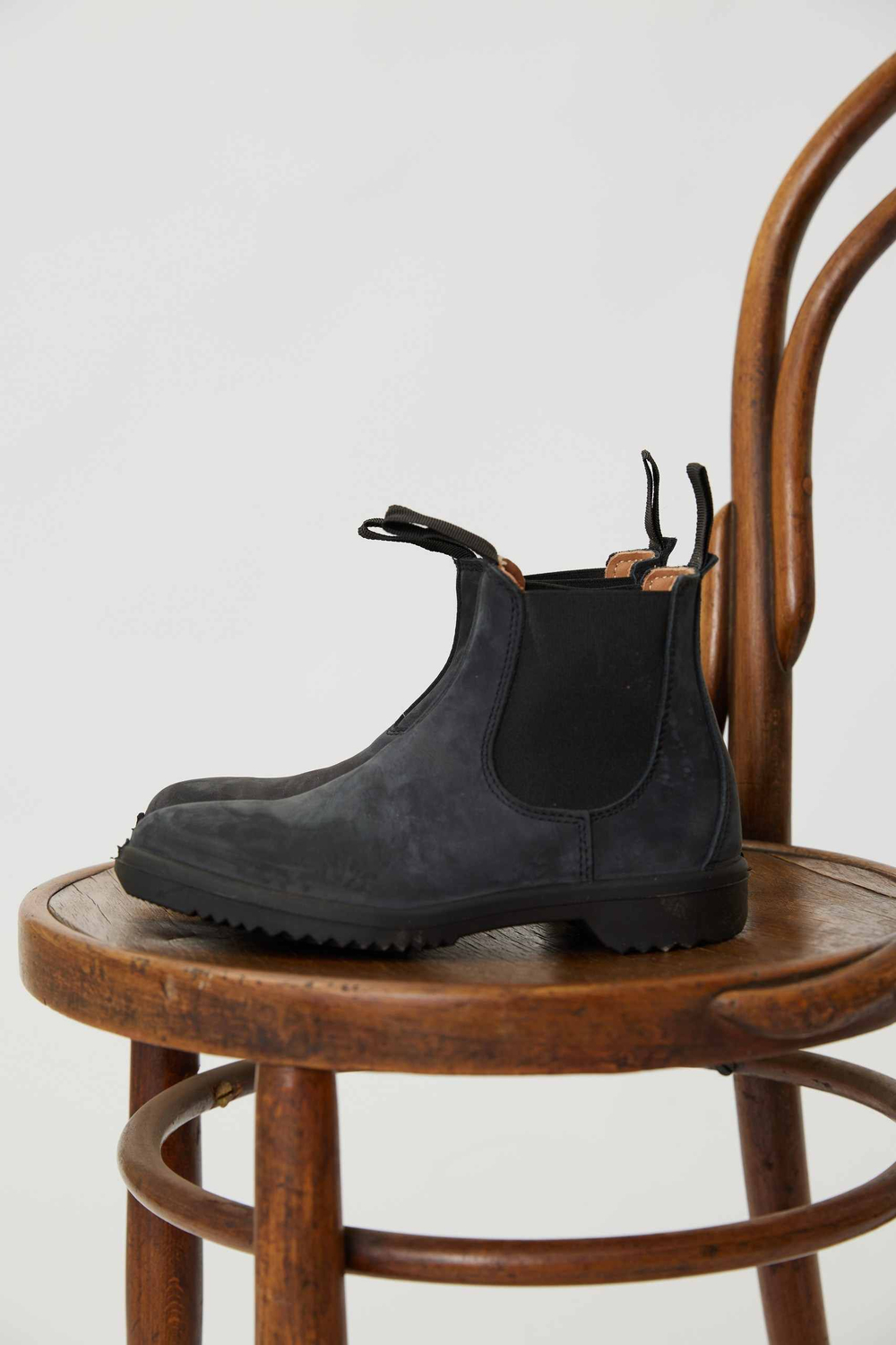 Челси из синего нубука