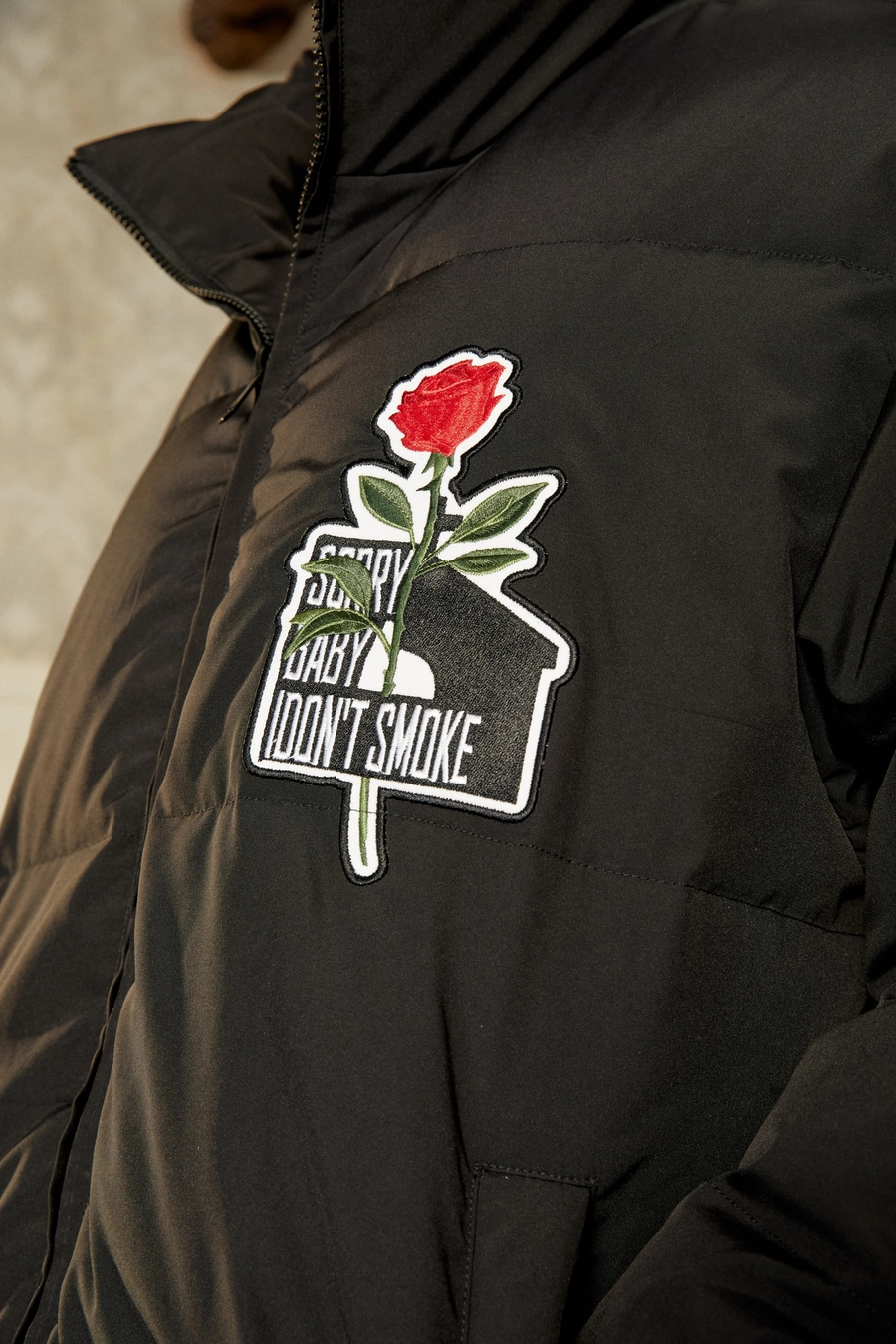 Пуховик DONSMOKE "Rose Logo" Down Jacket