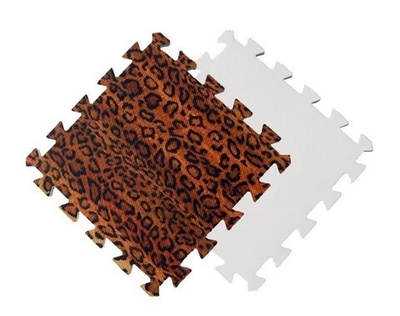 Мягкий пол 30*30*1 см Леопард