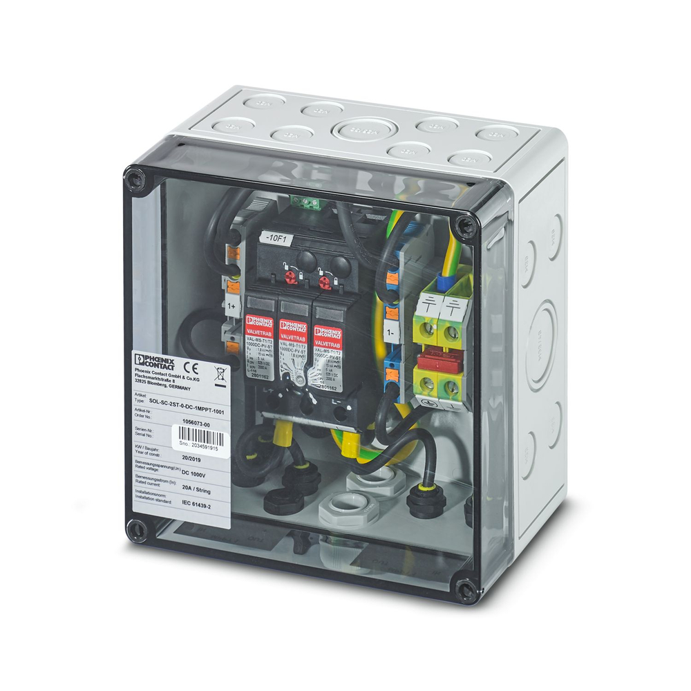 1056073 - SOL-SC-2ST-0-DC-1MPPT-1001 - Соединительные коробки генераторов