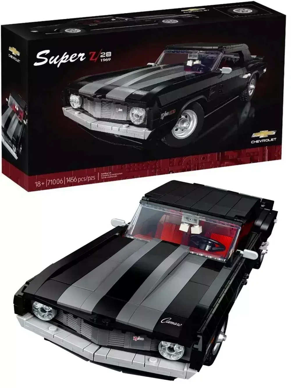 Конструктор Super Z Шевроле камаро 1456 деталей