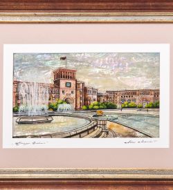 Народные промыслы ШК-55/250-02 Панно «Площадь Еревана»