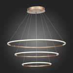 ST604.243.114 Светильник подвесной ST-Luce Золотистый/Белый LED 1*114W 4000K