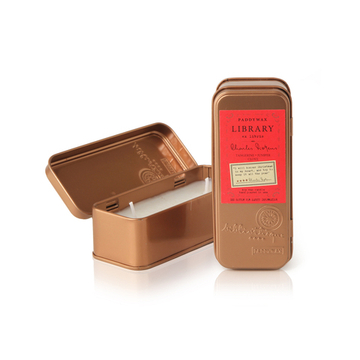 CHARLES DICKENS/ Чарльз Диккенс, компактная travel-свеча