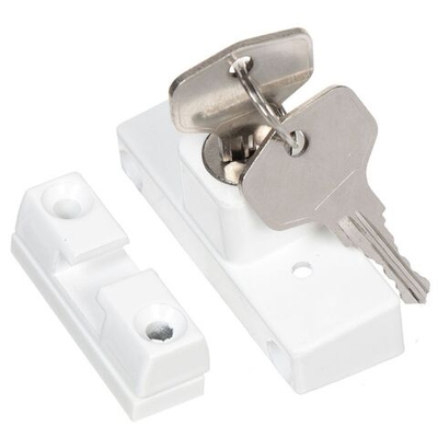 Замок накладной оконный, Trodos, Baby Safe Lock, 213102, бел