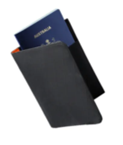 BOACAY Travel Wallet & Passport Holder - Slim Document Organizer for Women  & Men - Waterproof Case for Cards, Boarding Passes, Key with Wristlet