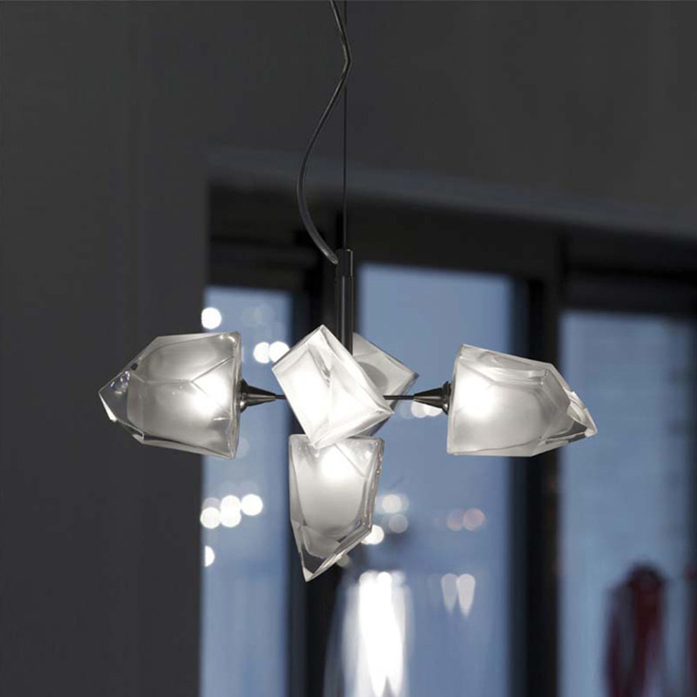Ceiling design lamp Eusolis  ( 5 lampshades )
