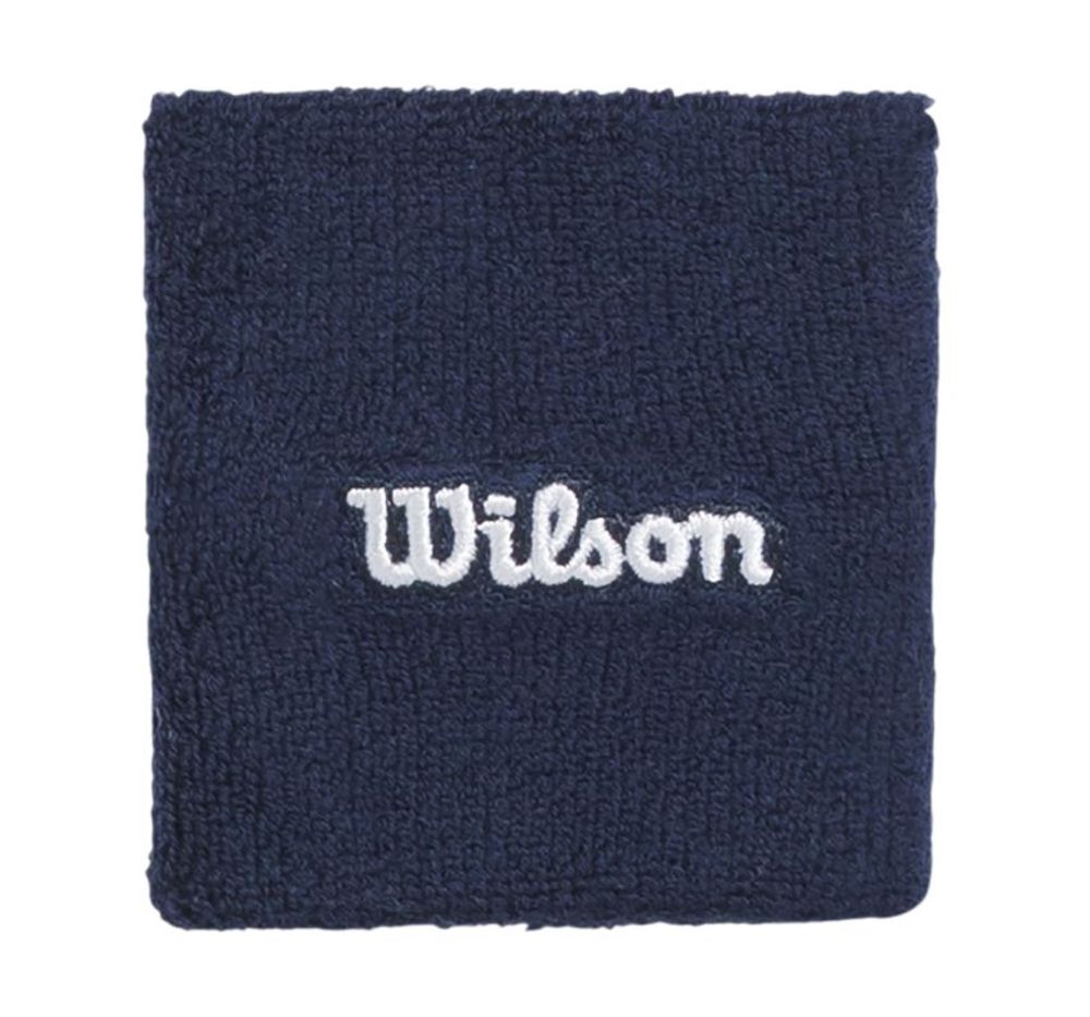 Напульсник теннисный Wilson Wristband 2P - classic navy