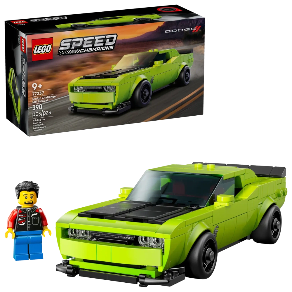 Конструктор LEGO Speed Champions 77237 Спортивный автомобиль Dodge Challenger SRT Hellcat