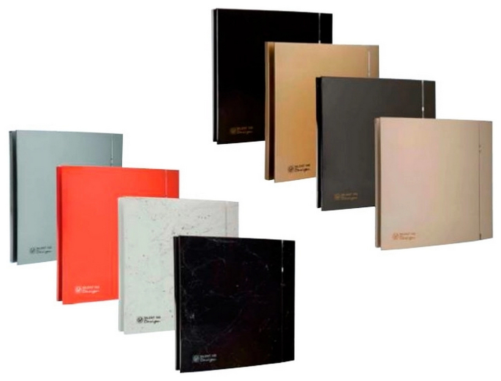 Накладной вентилятор Soler & Palau SILENT 100 CZ DESIGN-4С RED