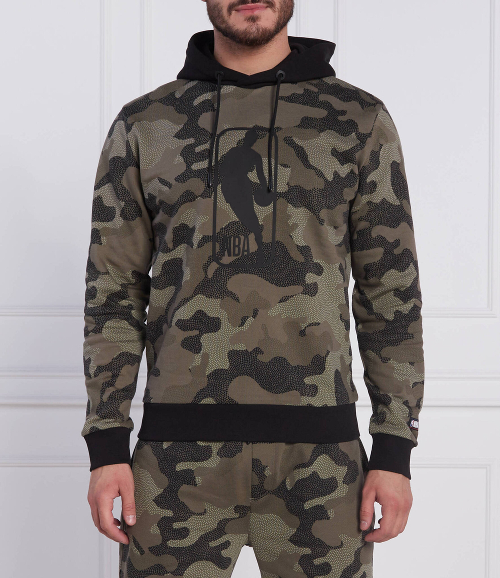 Худи boss x nba camo BOSS ORANGE - зеленый(50477453)