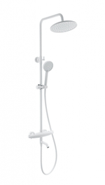 Душевая система с термостатом WONZON & WOGHAND CAPSULE, Белый матовый (WW-B3031-A3-MW)