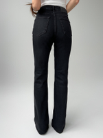 Джинсы Woman Denim 700 клеш со стрейчем однотонные