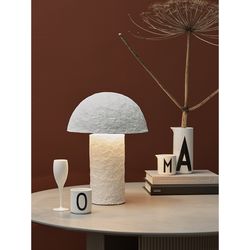 Лампа настольная Texture Sleek, Ø32x42 см, белая