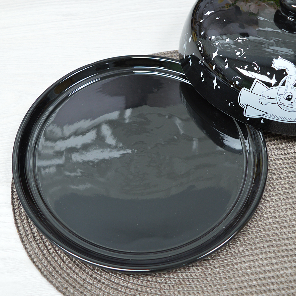 Блюдо для блинов "Космическое путешествие" 23см (85869)