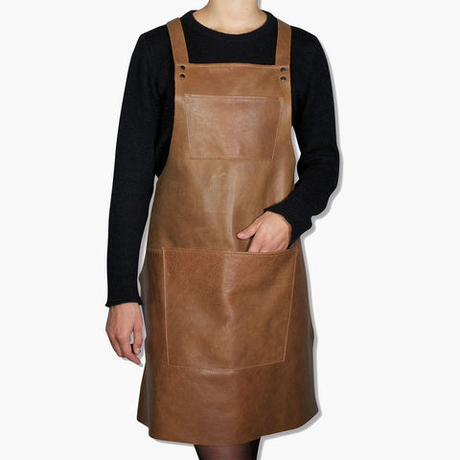 Фартук DutchDeluxes Suspender Style Vintage Cognac коричневый