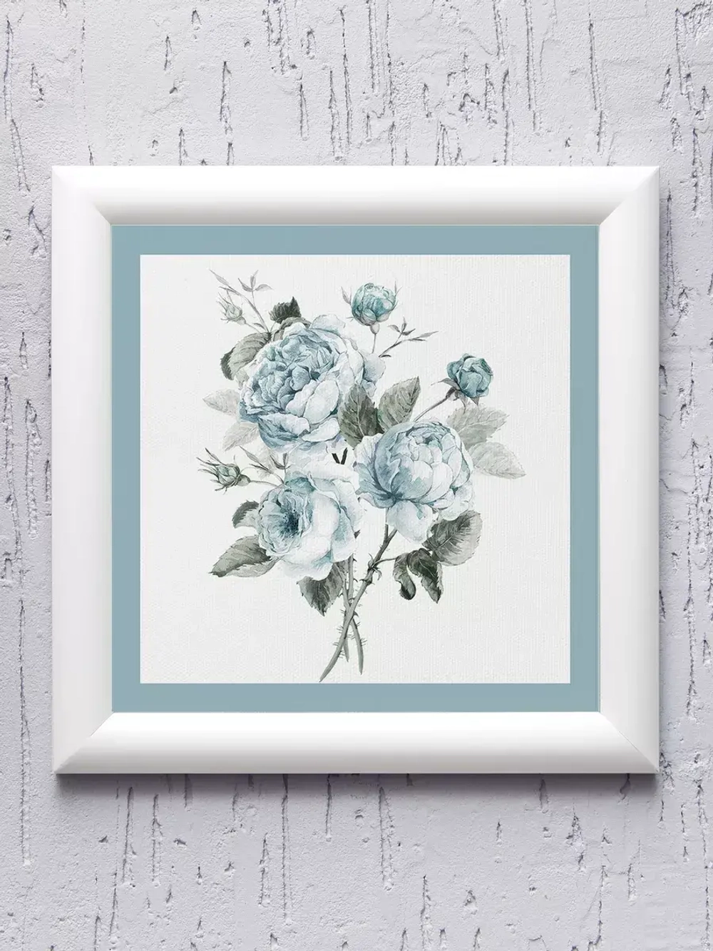 Картины на стену интерьерная на холсте 4 шт, 23*23 см