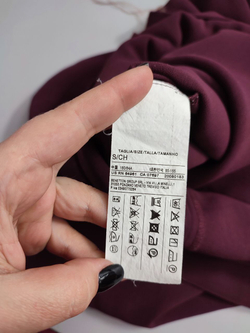 Платье Benetton сливовое 44 размер