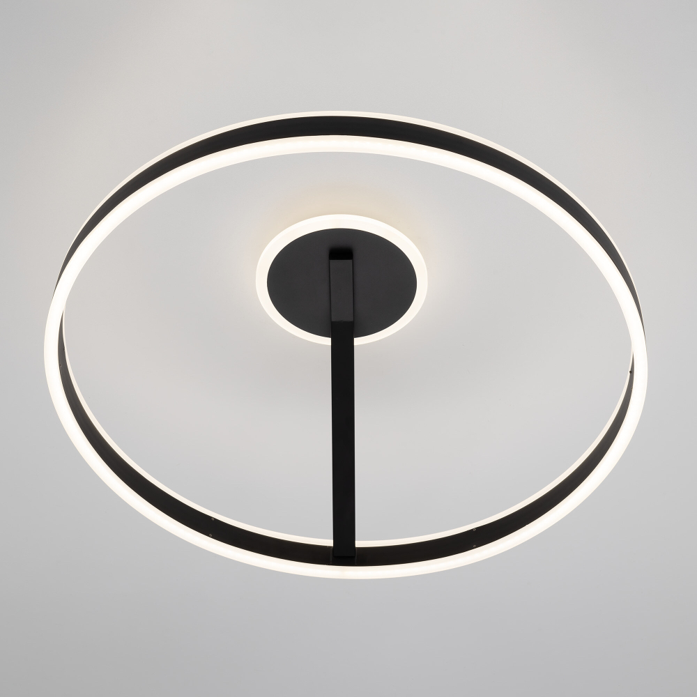 Citilux Дуэт CL719761 LED Люстра с пультом Чёрный