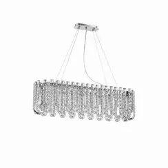 NW082-L1000*W280*H280(1500) OVAL CHROME (1) Люстра NW