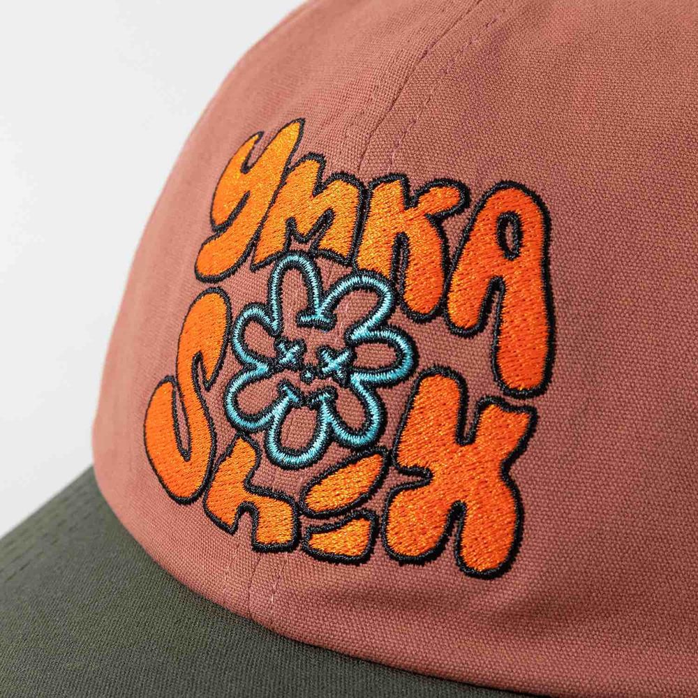 Кепка Ymkashix Cover кирпичная/зеленая